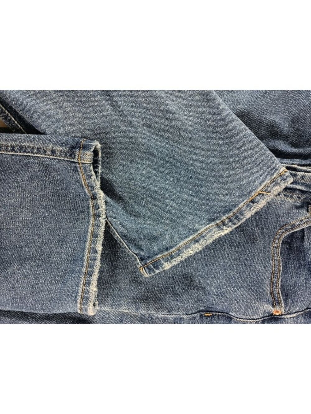 Wild Fable Women’s Button Up Highest Rise Straight Blue Jeans Size 4 - Picture 8 of 8